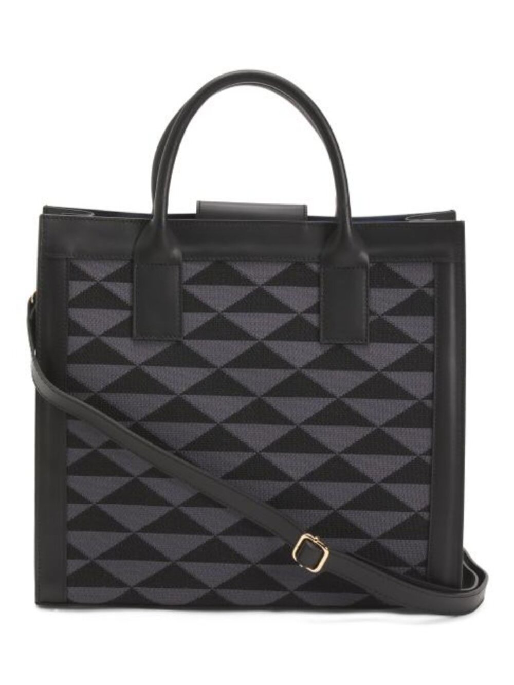 CHEVAL Made In Italy Leather Squared Satchel